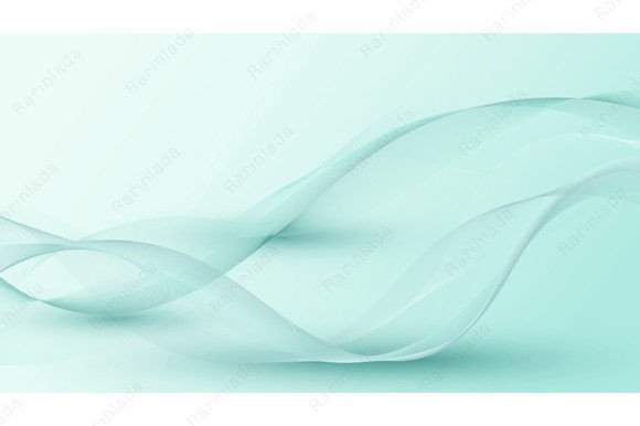 Abstract 3D Green Dynamic Wave Flow Line: A Versatile Design for Modern Creativity