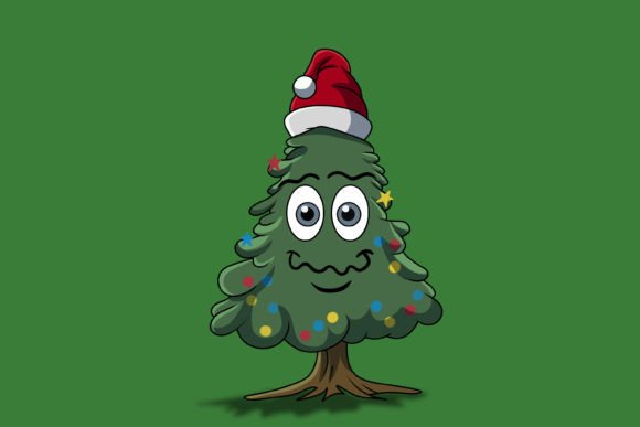 Emoticon Christmas Icon Design 0141: A Modern Graphic for Festive Creativity