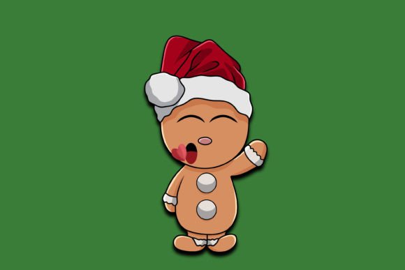 Emoticon Christmas Icon Design 0165 – A Modern Graphic for Holiday Themes