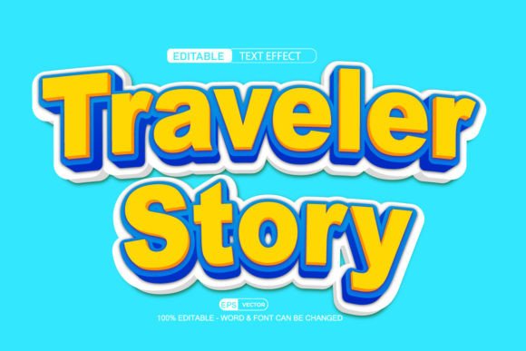 Enhancing Digital Storytelling with the Traveler Story 3D Editable Text Effect: A Creative Game-Changer