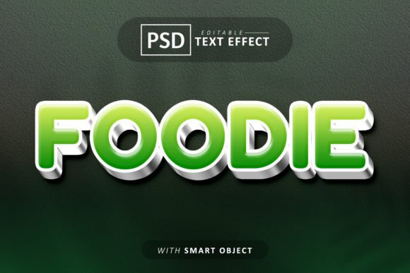 Foodie 3d Text Effect Editable: A Powerful Tool for Creative Expression