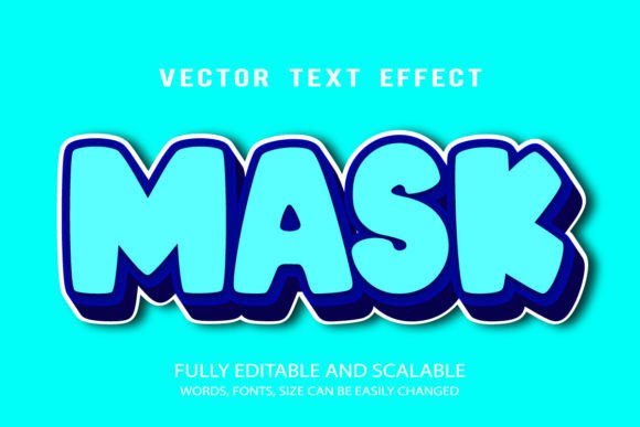 Mask Editable Text Effect Vector 3D Styl: A Powerful Tool for Creative Expression