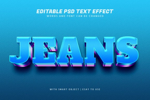 Mastering the Jeans 3D Blue Text Effect: A Designer’s Guide to Customization and Creativity