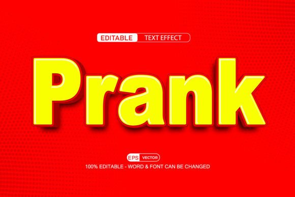 What You Need to Know About Prank 3D Editable Text Effect Vectors